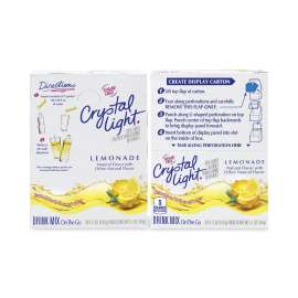 On-The-Go Sugar-Free Drink Mix, Lemonade, 0.17 oz Single-Serving Tubes, 30/Pack, 2 Packs/Box, Delivered in 1-4 Business Days
