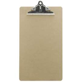 Masonite Clipboard, Legal Size 9" x 15.5"