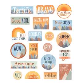 Moving Mountains Stickers, Pack of 120