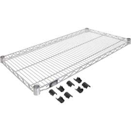Nexel S1836C Chrome Wire Shelf 36"W x 18"D