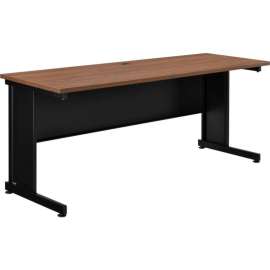 Interion 72"W Desk - Walnut