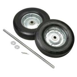 Global Industrial Universal 10" Semi-Pneumatic Hand Truck Wheel Kit