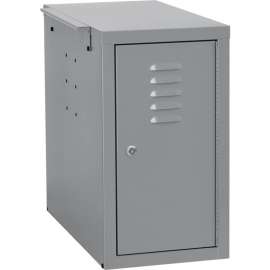 Global Industrial Computer CPU Cabinet Side Car, Dark Gray