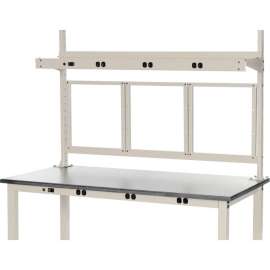 Global Industrial Panel Mounting Kit for 72"W Bench - Tan