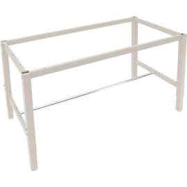 Global Industrial Workbench Frame W/ Adjustable Leg, 93-5/8"W x 27-9/16"D, Tan