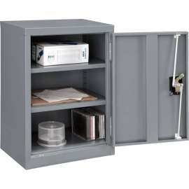 Wall Storage Cabinet Assembled 18"W x 12"D x 26"H Gray