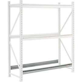 Global Industrial Additional Shelf, Extra Heavy Duty Rack, No Deck, 96"W x 36"D, Gray