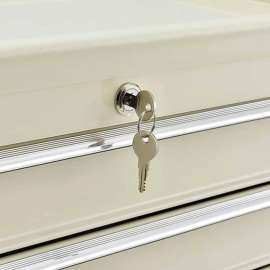 Replacement Lock Set with 2 Keys For Global Industrial 5-Drawer Medical Cart Model# 670147