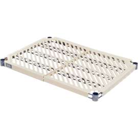 Nexel , Nexelite&reg;, Vented Plastic Mat Shelf, 72"W x 24"D