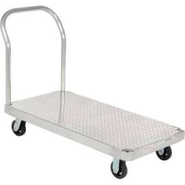 Magliner Aluminum Platform Truck with Diamond Deck 48 x 30 1400 Lb. Cap.