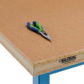 Global Industrial Workbench Top, Shop Top Safety Edge, 72"W x 36"D x 2-1/4" Thick