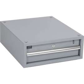 Global Industrial Steel Drawer, 17-1/4"W x 20"D x 6"H, Gray