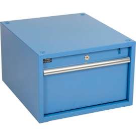 Global Industrial Steel Drawer, 17-1/4"W x 20"D x 12"H, Blue