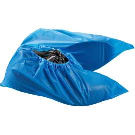 Global Industrial Water Resistant Disposable Shoe Covers, Size 6-11, Blue, 150 Pairs/Case