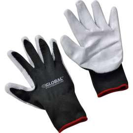 Global Industrial Foam Nitrile Coated Gloves, Gray/Black, Small, 1-Pair