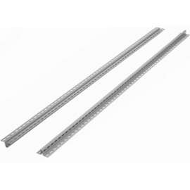 Global Industrial T Post, 7'H, Gray, Set of 2