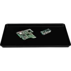 Global Industrial Conductive ESD Tray, 26"L x 18"W, Black