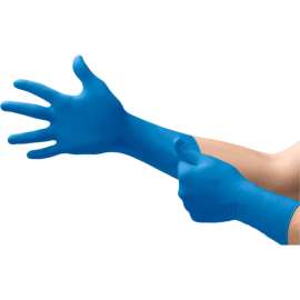 Ansell MICROFLEX SafeGrip SG-375 Latex Gloves, Powder-Free, Beaded, Size S, 50/Pack