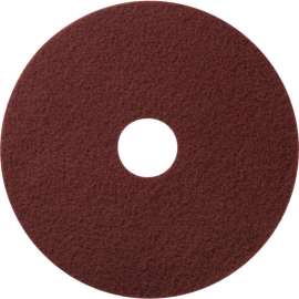 Global Industrial 17" Stripping Pad, Maroon, 10 Per Case