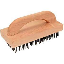 Allpoints 1421388 Brush, Flat Steel Bristle, 4X9