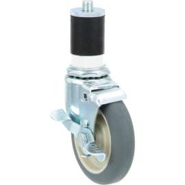 Allpoints 262393 Swivel Stm Castr W/Brk4 W 1-5/8 Od Tubing