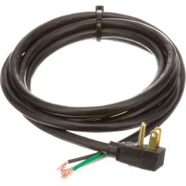 Allpoints 38-1305 96" Heavy Duty SJTOW Appliance Power Cord - 125V, 14 Gauge Wire