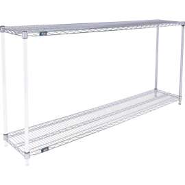 Nexel Shelving Wire Shelving Add-On Unit, 72"W x 18"D x 34"H