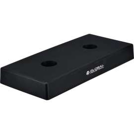 Global Industrial Specialty Molded Dock Bumper, 18"L x 8"W x 2"H