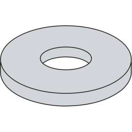 Fender Washer - M6 x 18 x 1.6 - Grade A - Steel - Zinc CR+3 - DIN 9021B - Pkg of 300 - BBI 740086