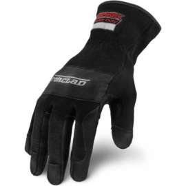 Ironclad HW6X-04-L Heatworx Heavy Duty Heat Resistant Gloves, 1 Pair, Black/Grey, Large