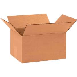 Global Industrial Cardboard Corrugated Boxes, 11"L x 8"W x 6"H, Kraft