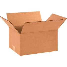Global Industrial Cardboard Corrugated Boxes, 12"L x 9"W x 6"H, Kraft