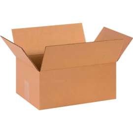 Global Industrial Cardboard Corrugated Boxes, 14"L x 10"W x 6"H, Kraft