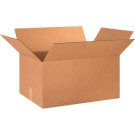 Global Industrial Cardboard Corrugated Boxes, 24"L x 16"W x 12"H, Kraft