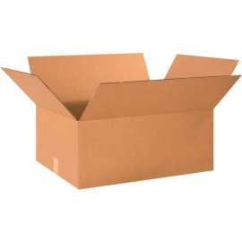 Global Industrial Cardboard Corrugated Boxes, 24"L x 18"W x 10"H, Kraft