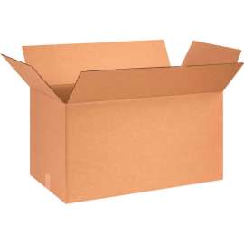Global Industrial Cardboard Corrugated Boxes, 26"L x 14"W x 14"H, Kraft