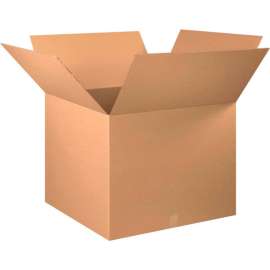 Global Industrial Cardboard Corrugated Boxes, 30"L x 30"W x 25"H, Kraft