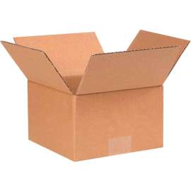 Global Industrial Cardboard Corrugated Boxes, 5"L x 5"W x 3"H, Kraft