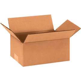Global Industrial Cardboard Corrugated Boxes, 9"L x 6"W x 4"H, Kraft