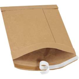 Self Seal Padded Mailers, #2, 8-1/2"W x 12"L, Kraft, 100/Pack