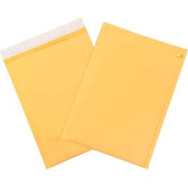Global Industrial Self Seal Bubble Mailer w/Tear Strip #5 10-1/2"W x 16"L Golden Kraft 100/Pk