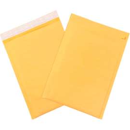 Global Industrial Self Seal Bubble Mailers w/Tear Strip #6 12-1/2"W x 19"L Golden Kraft 50/Pk