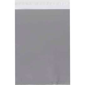 Global Industrial Clear View Poly Mailers, 10"W x 13"L, 3 Mil, Clear, 500/Pack