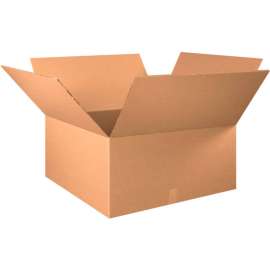 Global Industrial HD Double Wall Cardboard Corrugated Boxes, 30"L x 30"W x 16"H, Kraft