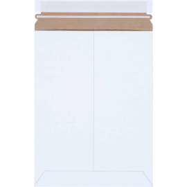 Stayflats Plus Self-Seal Mailers, 9"W x 11-1/2"L, White, 25/Pack