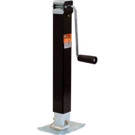 Buyers Products 0091340 2-1/2" Sidewind Square Jack Drop Leg - 26" Travel