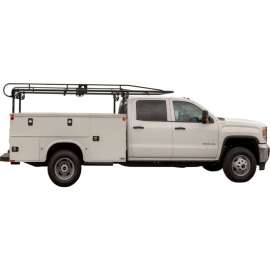 Buyers Products Service Body Ladder Rack, 13-1/2 Ft., 1,000 lb. Capacity, Black, 1501250