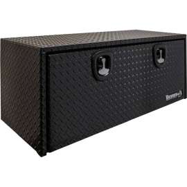 Buyers Aluminum Underbody Toolbox 18x18x36 Black - 1725105