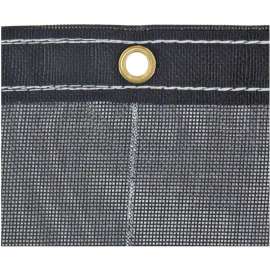 Buyers Black Mesh Tarp, 5-1/3 Ft. x 11-1/2 Ft. - 3014481