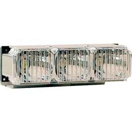 Buyers Red Middle Strobe Reflector With 3 LED - 3024633